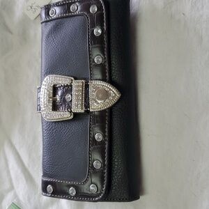 Brown‎ cowgirl buckle wallet